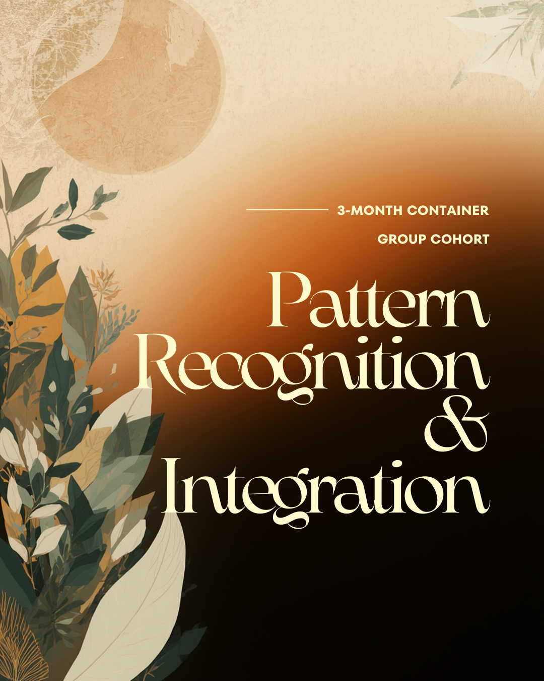 Pattern Recognition & Integration Cohort